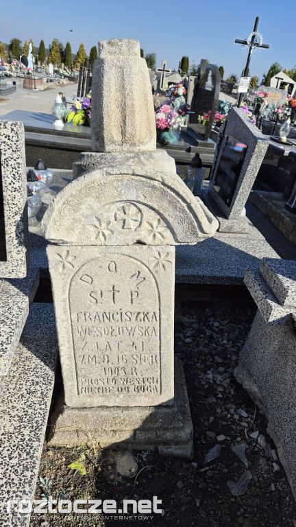 IV kwesta na Cmentarzu Parafialnym w Łabuniach