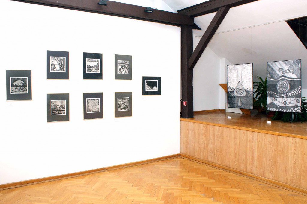 Intymne serigrafie i rysunki piórkiem w BWA Galerii Zamojskiej