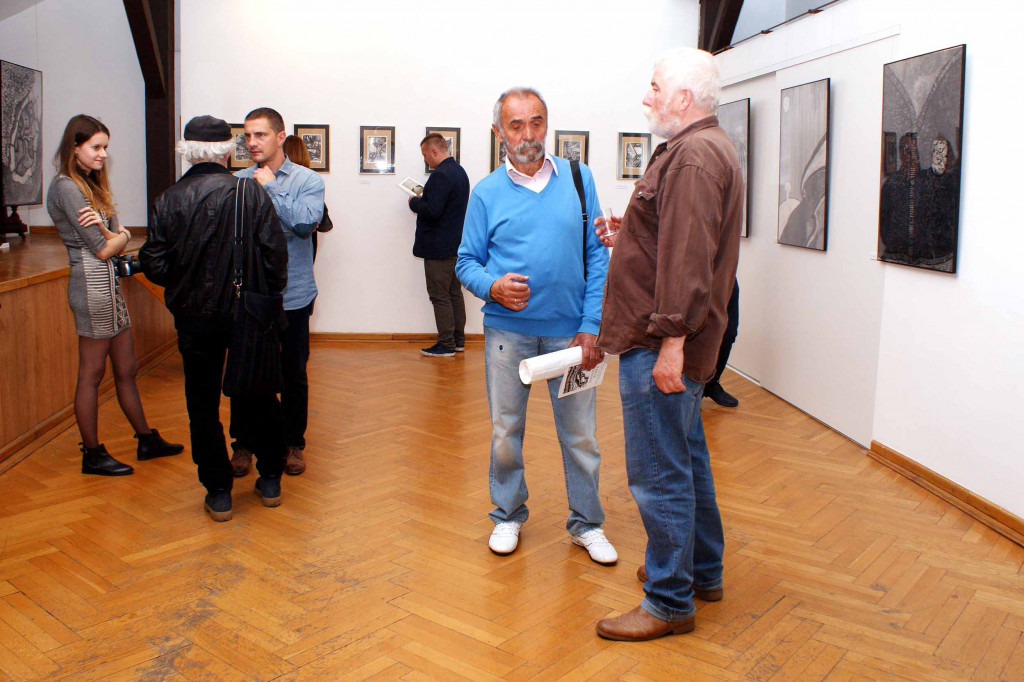 Intymne serigrafie i rysunki piórkiem w BWA Galerii Zamojskiej