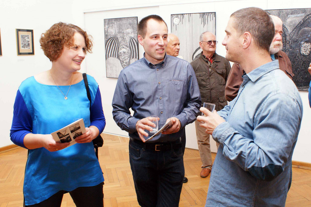 Intymne serigrafie i rysunki piórkiem w BWA Galerii Zamojskiej