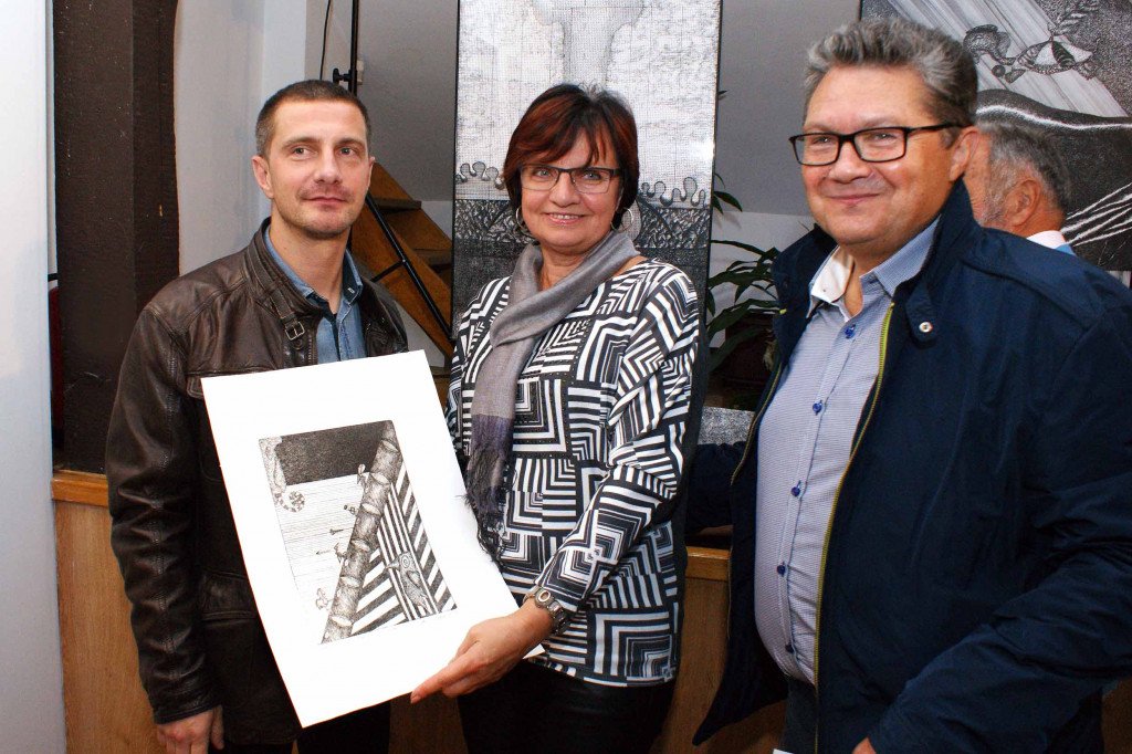 Intymne serigrafie i rysunki piórkiem w BWA Galerii Zamojskiej