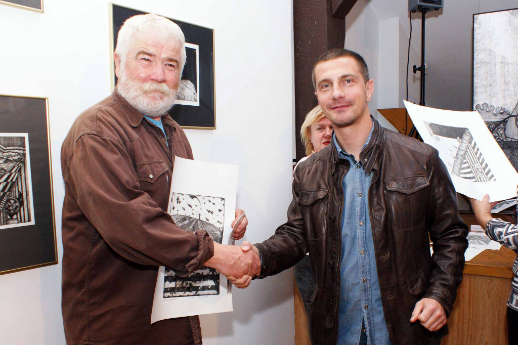 Intymne serigrafie i rysunki piórkiem w BWA Galerii Zamojskiej