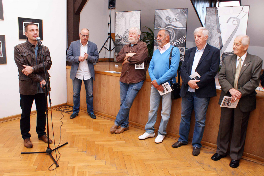 Intymne serigrafie i rysunki piórkiem w BWA Galerii Zamojskiej