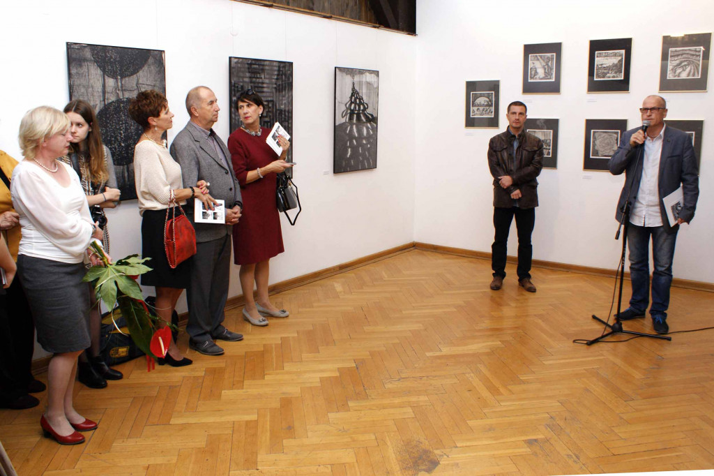 Intymne serigrafie i rysunki piórkiem w BWA Galerii Zamojskiej
