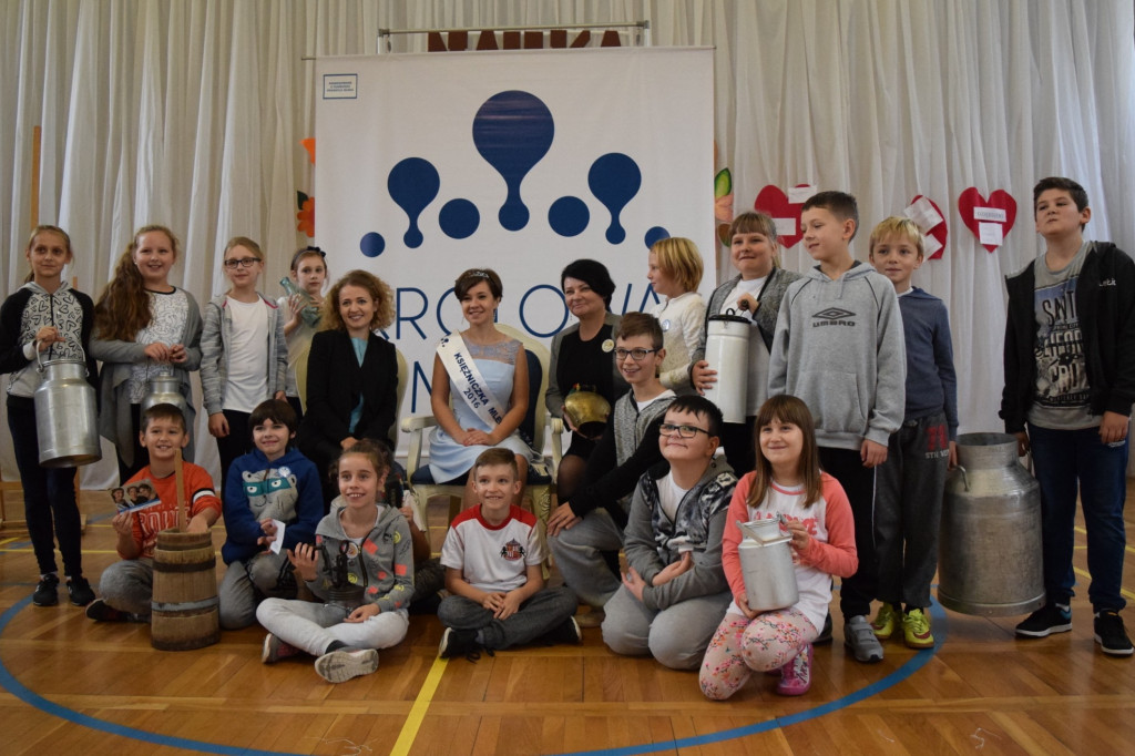 Księżniczka promowała mleko w Zamościu