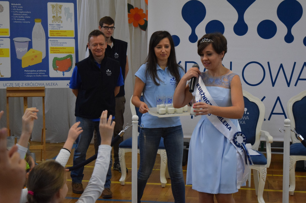 Księżniczka promowała mleko w Zamościu