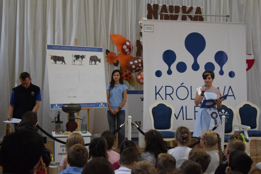 Księżniczka promowała mleko w Zamościu