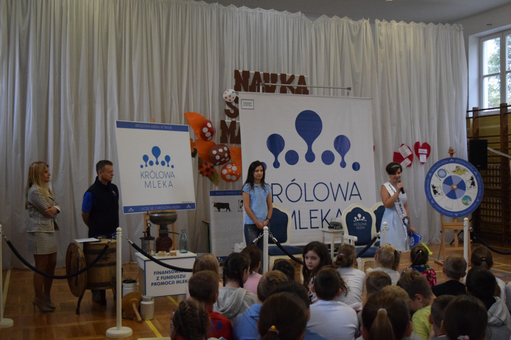 Księżniczka promowała mleko w Zamościu