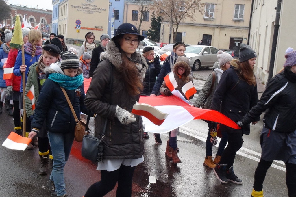 V Zamojski Marsz Niepodległości [ZDJĘCIA]