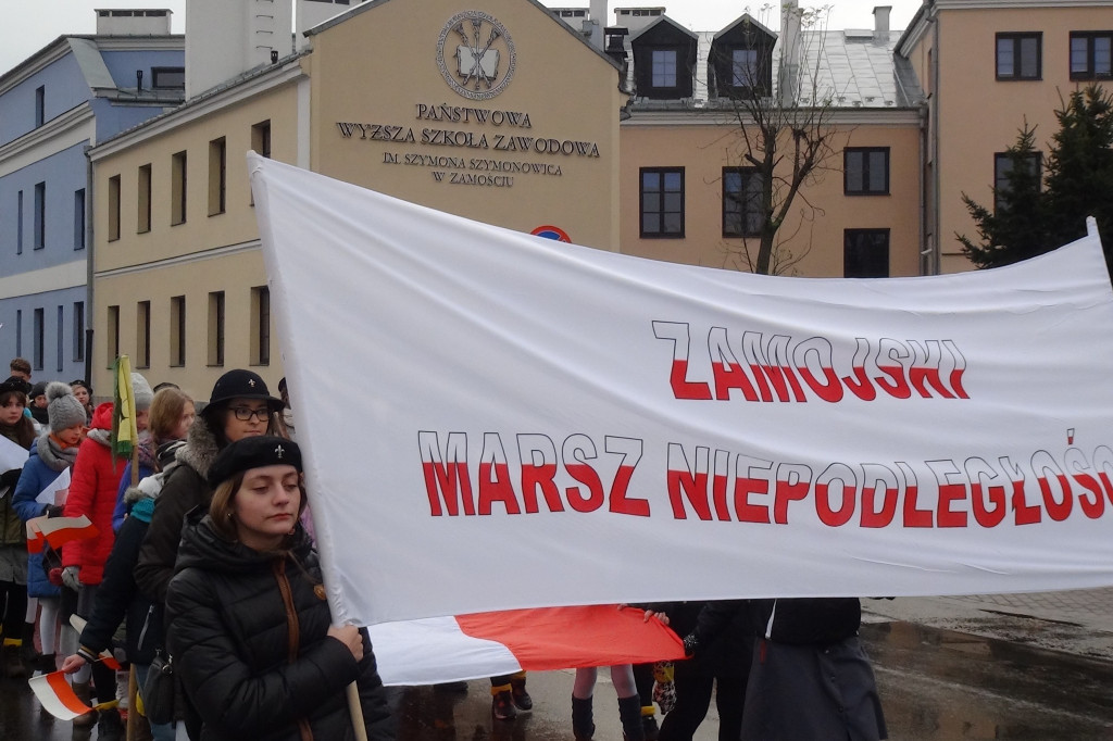 V Zamojski Marsz Niepodległości [ZDJĘCIA]
