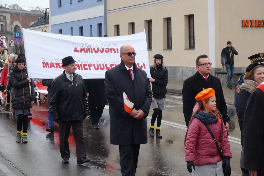 V Zamojski Marsz Niepodległości [ZDJĘCIA]
