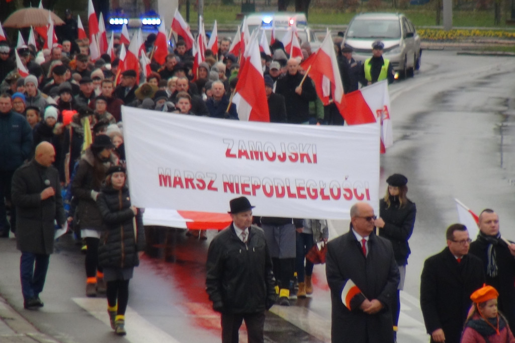 V Zamojski Marsz Niepodległości [ZDJĘCIA]