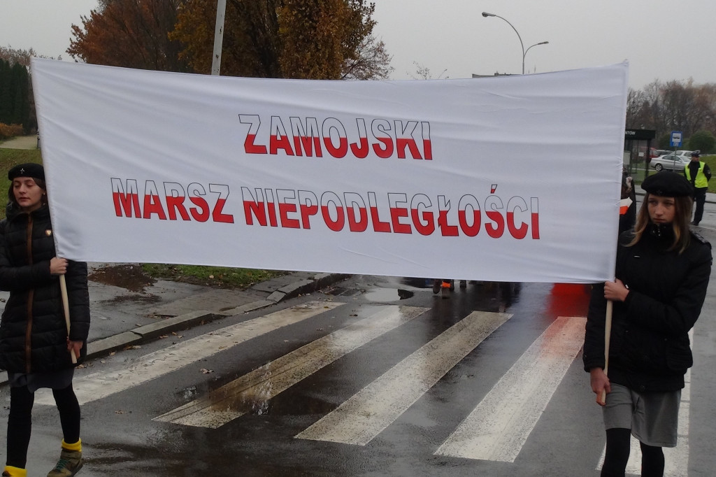 V Zamojski Marsz Niepodległości [ZDJĘCIA]
