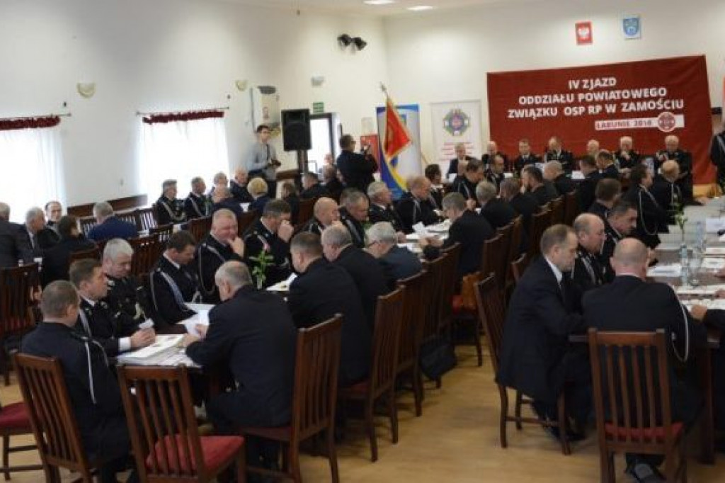 Strażacy obradowali w Łabuniach