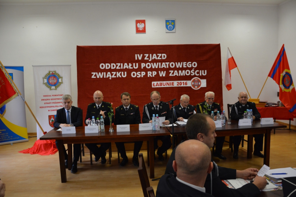Strażacy obradowali w Łabuniach