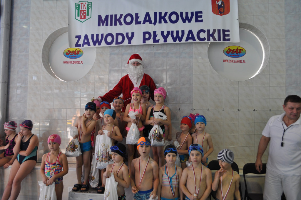 Pływackie mikołajki odbyły się w Zamościu