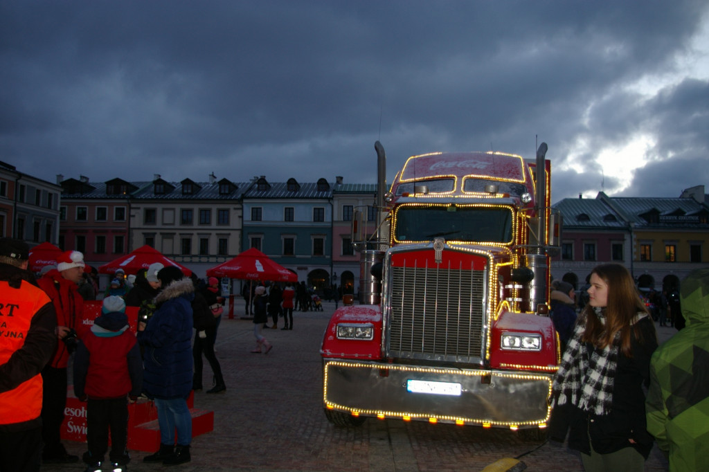 Coca-Cola przyjechała do Zamościa