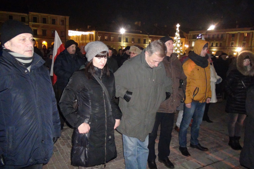 Strajk Obywatelski 13 XII [ZDJĘCIA]