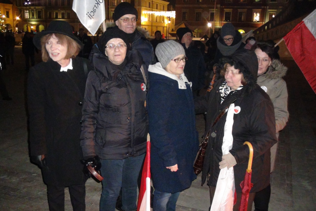 Strajk Obywatelski 13 XII [ZDJĘCIA]