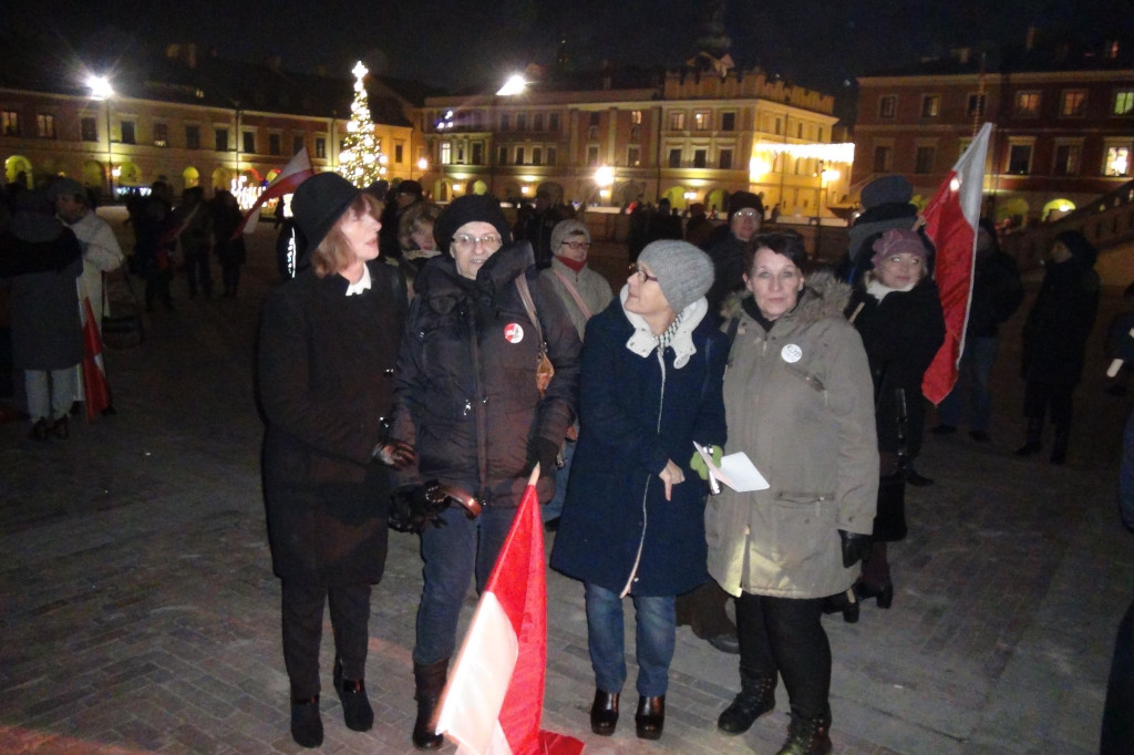 Strajk Obywatelski 13 XII [ZDJĘCIA]