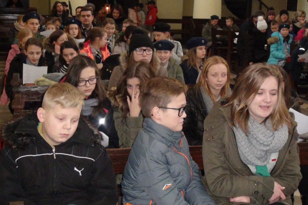 Betlejemskie Światło Pokoju w Zamościu