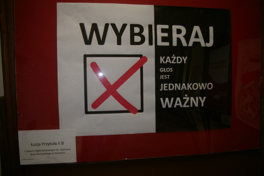 XII Światowy Dzień Wyborów w Zamościu