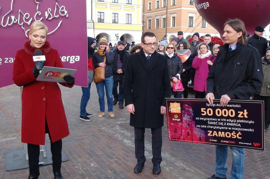 Świetlne śniadanie w Zamościu