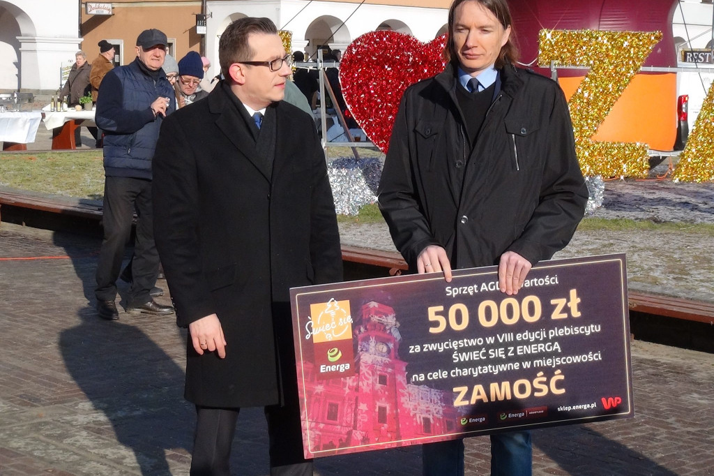 Świetlne śniadanie w Zamościu