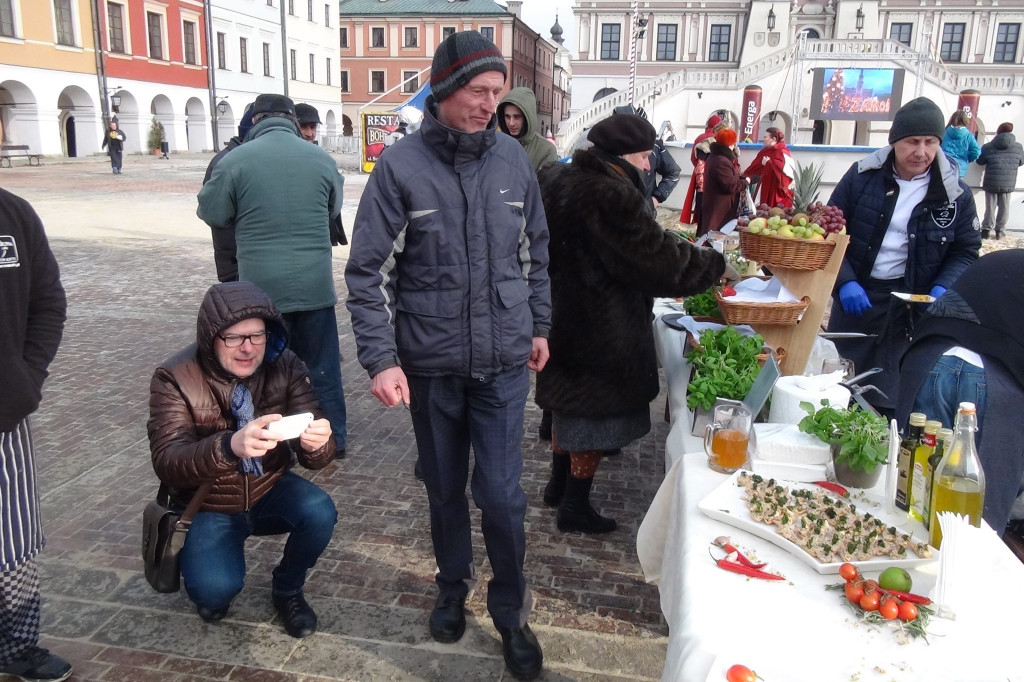Świetlne śniadanie w Zamościu