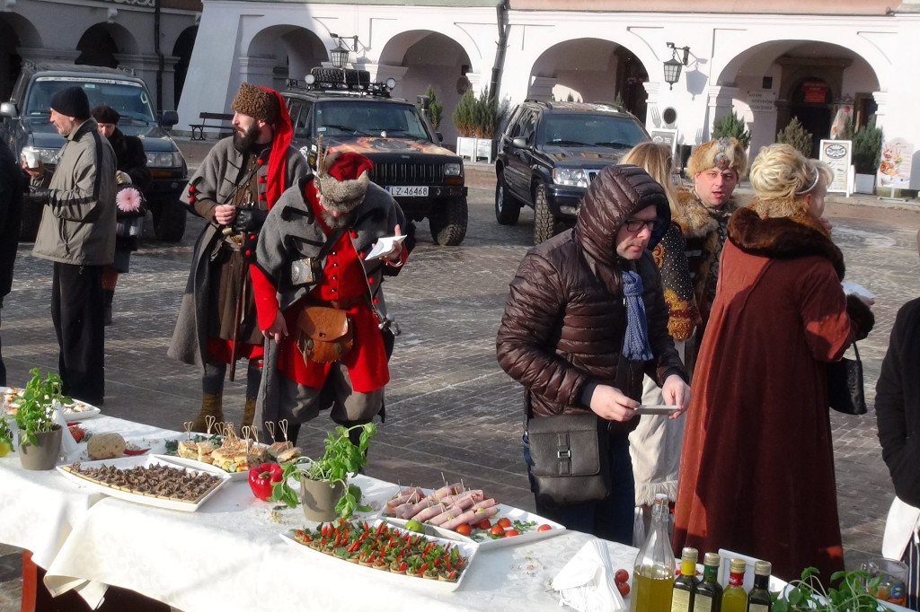 Świetlne śniadanie w Zamościu