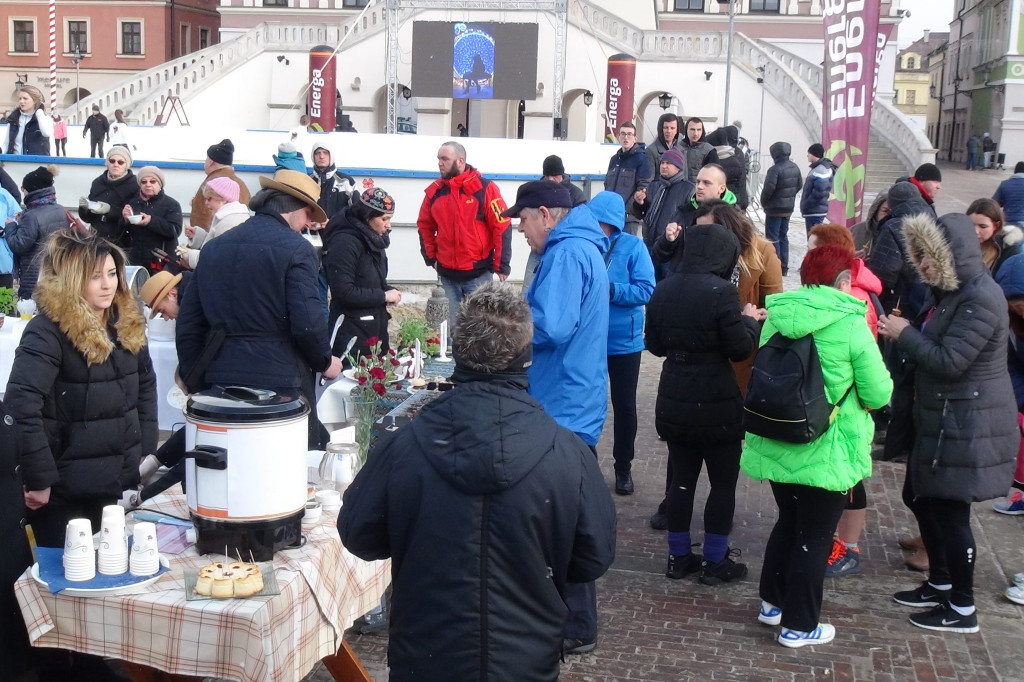 Świetlne śniadanie w Zamościu