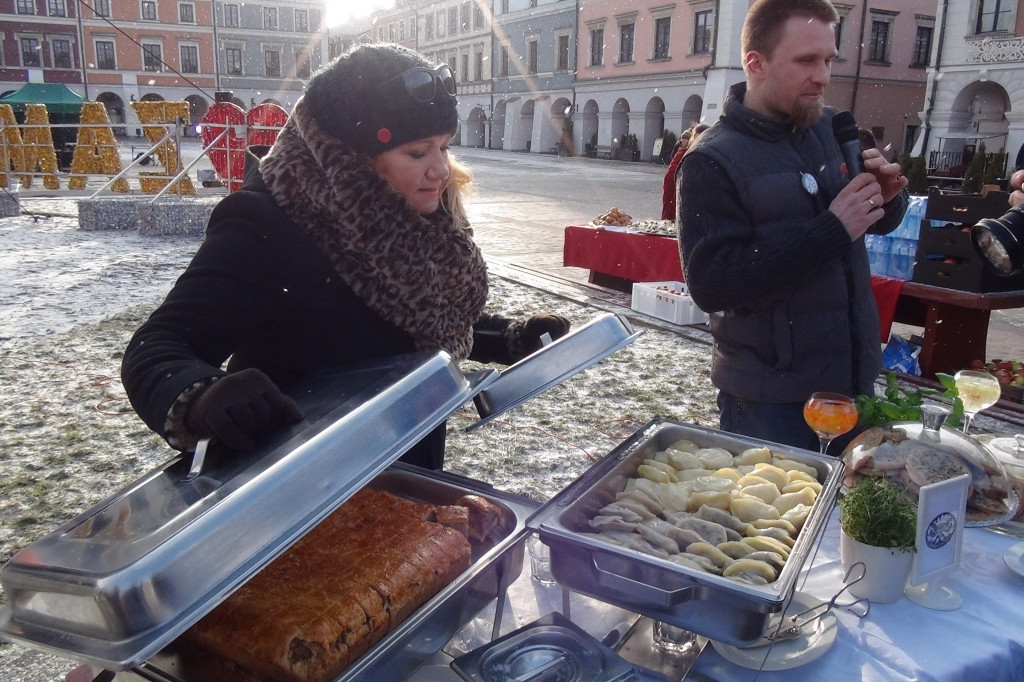 Świetlne śniadanie w Zamościu