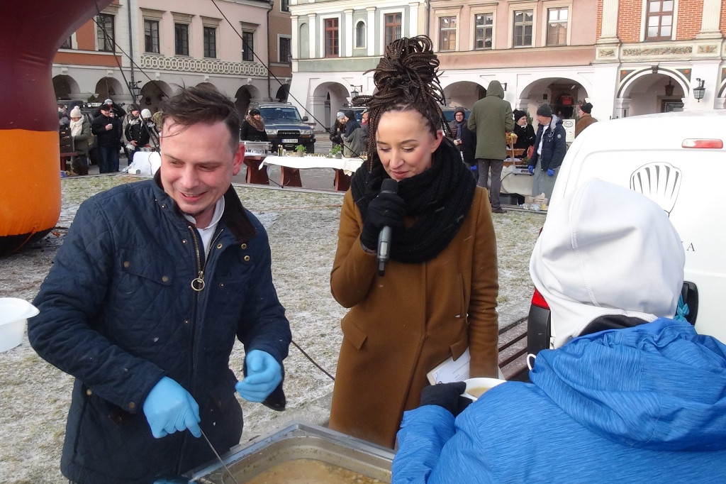 Świetlne śniadanie w Zamościu
