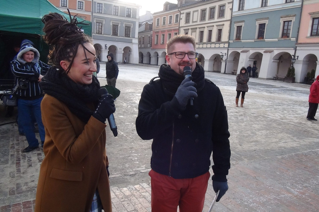 Świetlne śniadanie w Zamościu