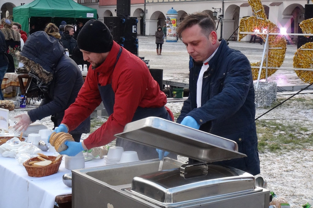 Świetlne śniadanie w Zamościu