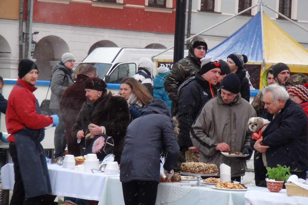Świetlne śniadanie w Zamościu