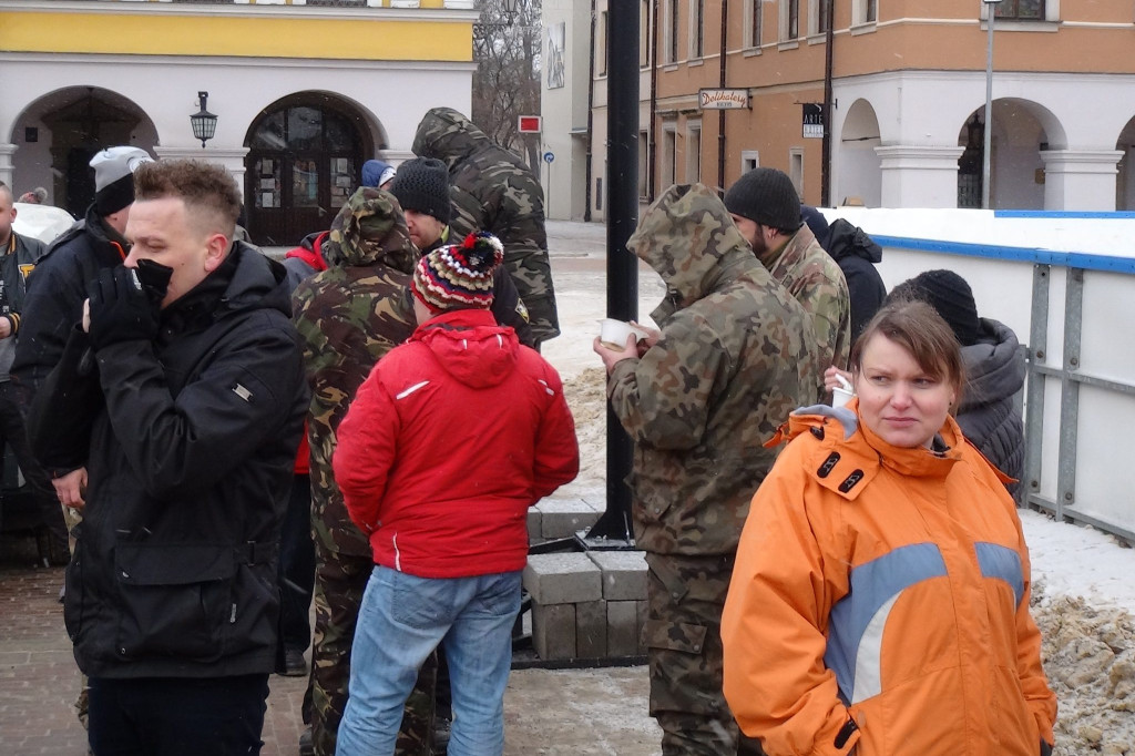 Świetlne śniadanie w Zamościu