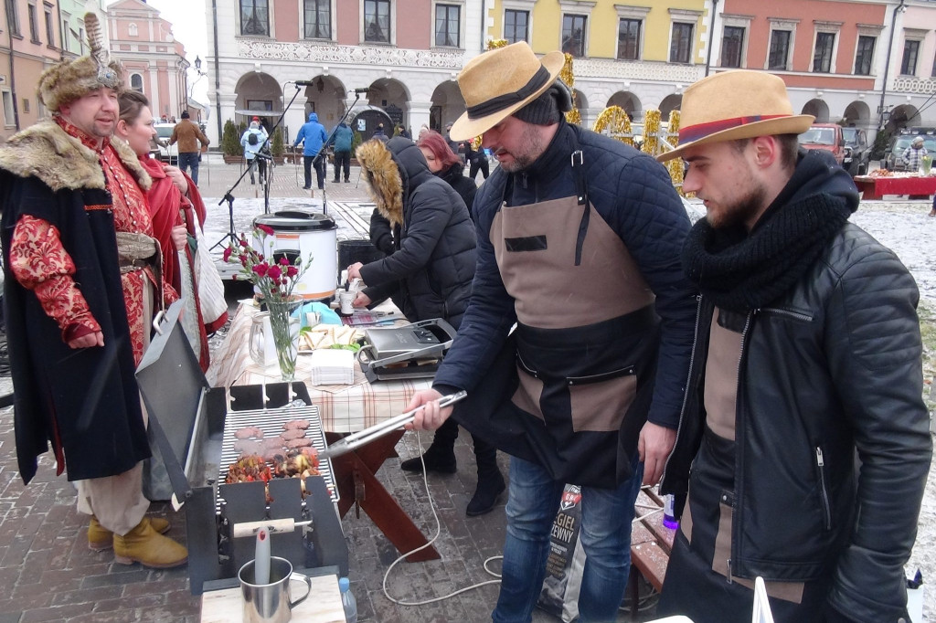 Świetlne śniadanie w Zamościu