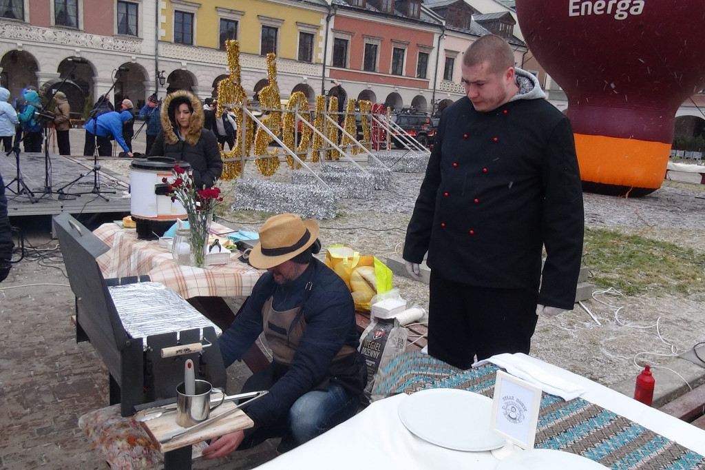 Świetlne śniadanie w Zamościu