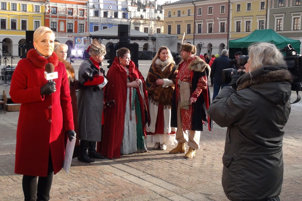 Świetlne śniadanie w Zamościu