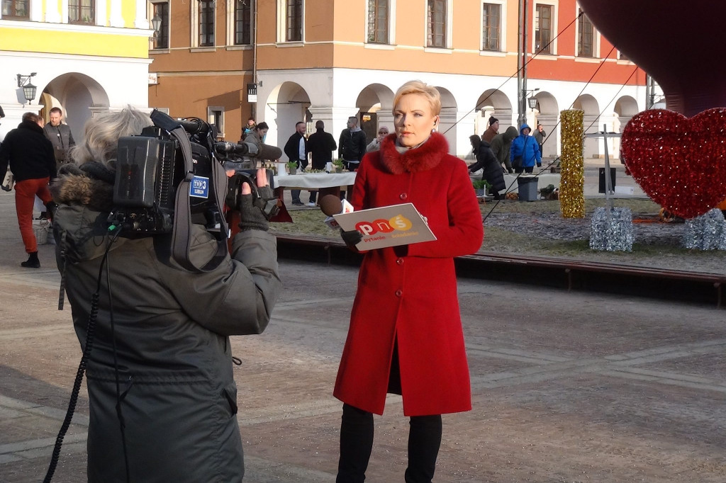 Świetlne śniadanie w Zamościu