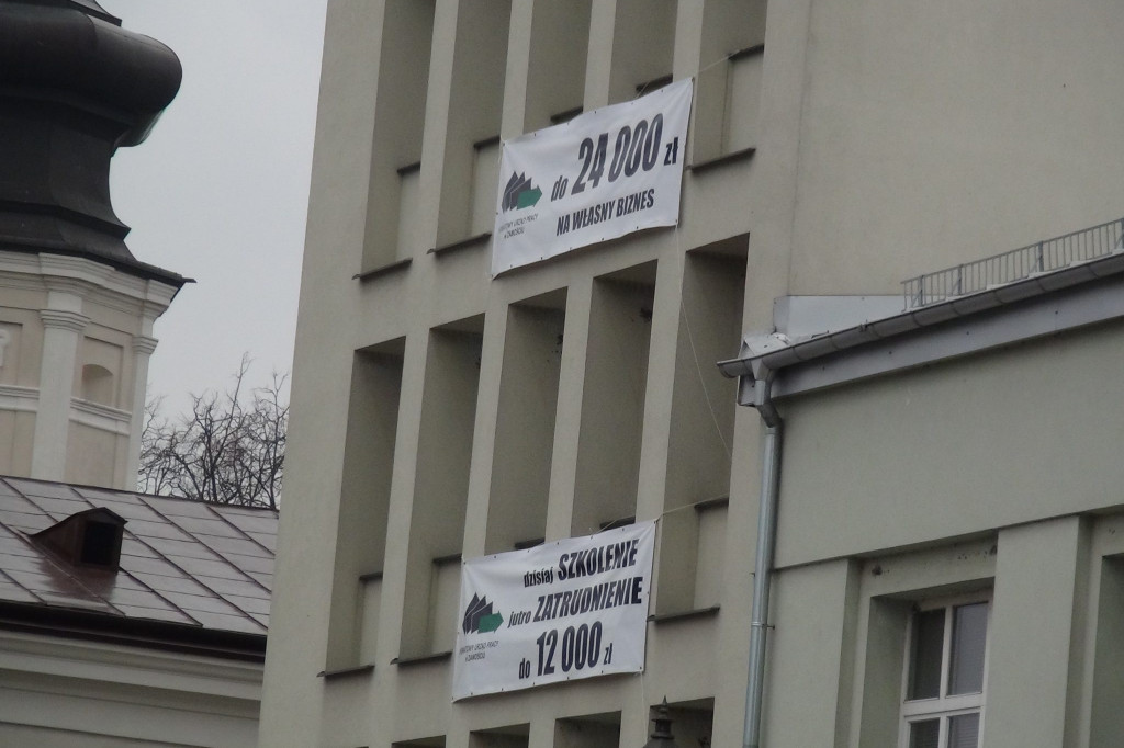 PUP promuje się na banerach