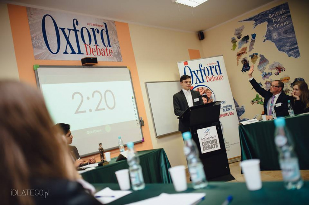 Debata oksfordzka w SJO Bacalarus
