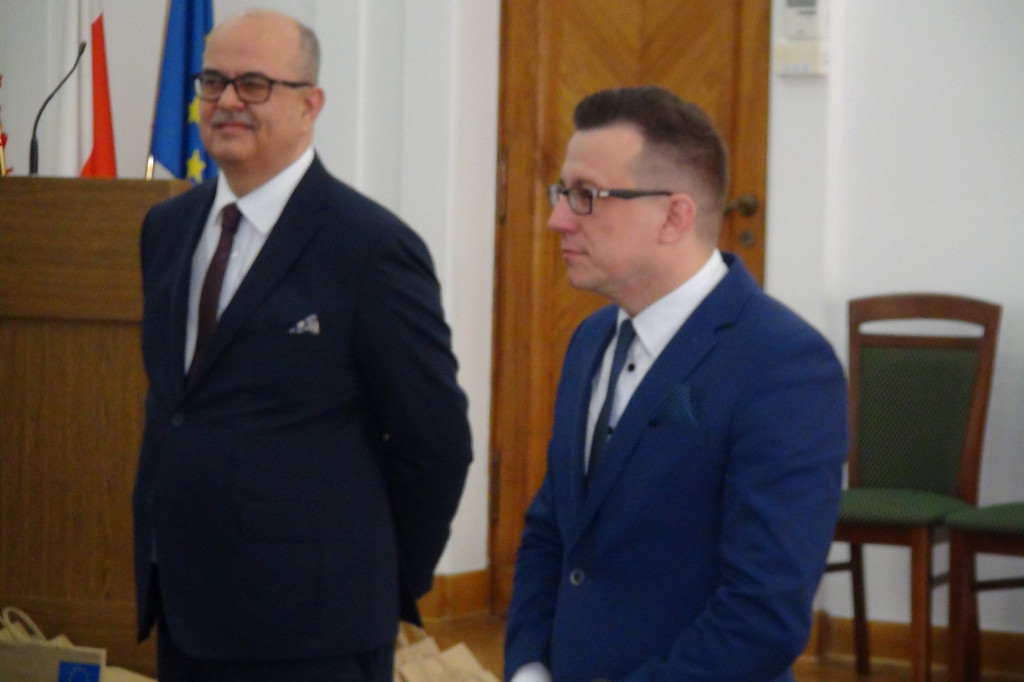 Goście z Włoch w zamojskich szkołach