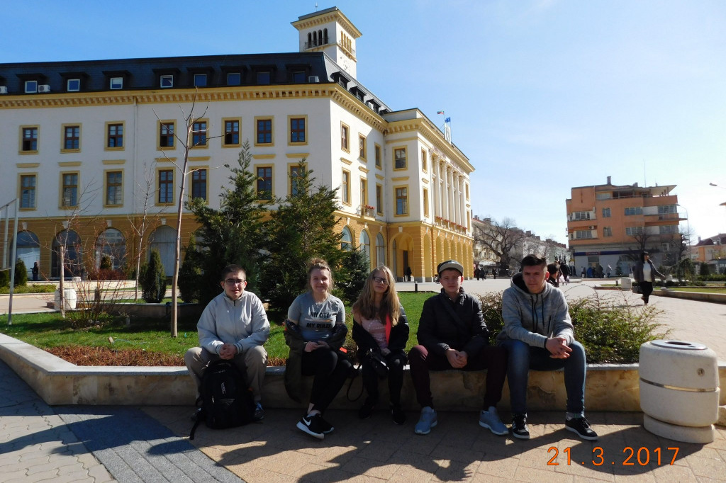 Zamojscy gimnazjaliści u kolegów z Bułgarii