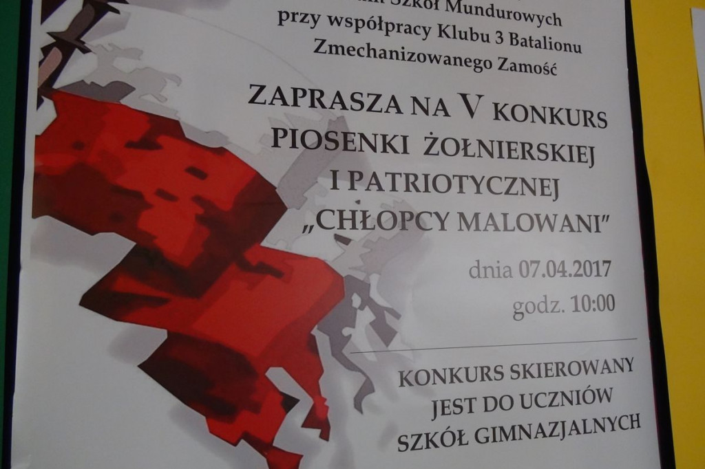V Konkurs Piosenki Żołnierskiej i Patriotycznej 