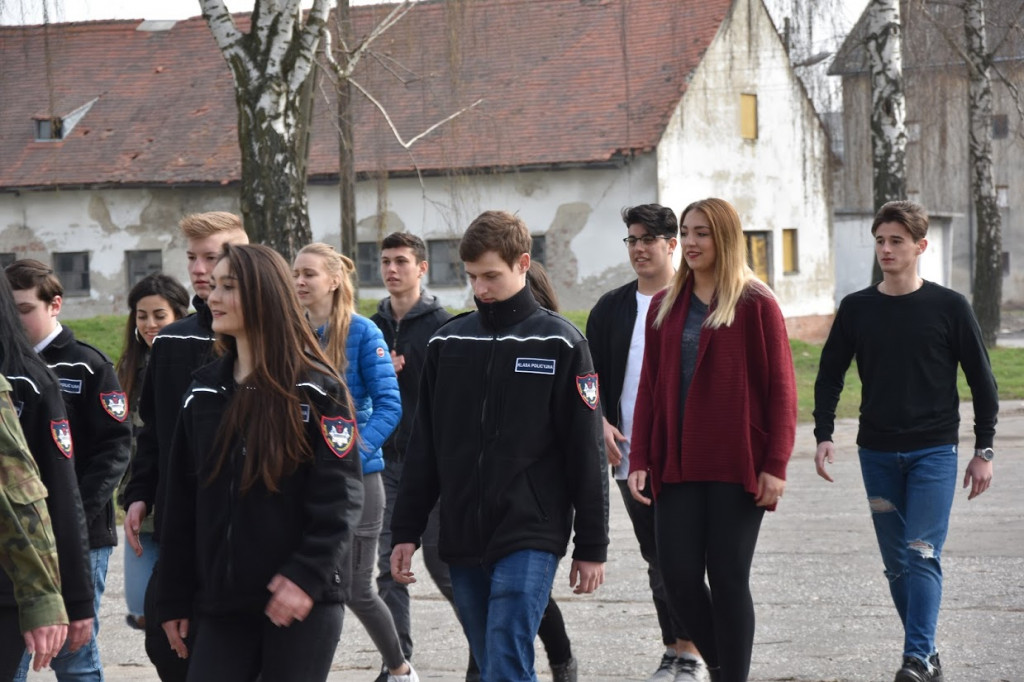 Włoscy goście ćwiczyli musztrę