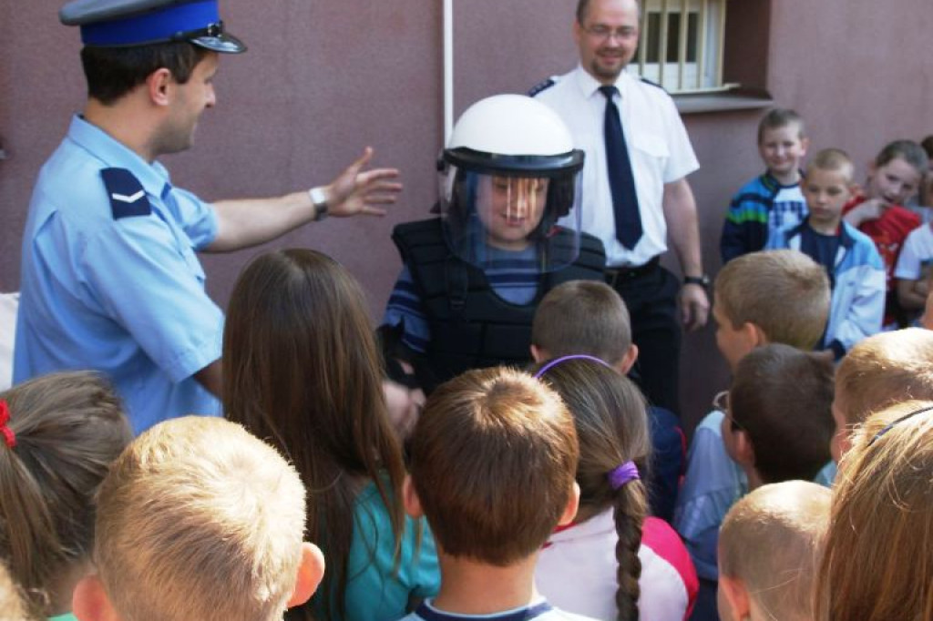 Przedszkolaki w policji