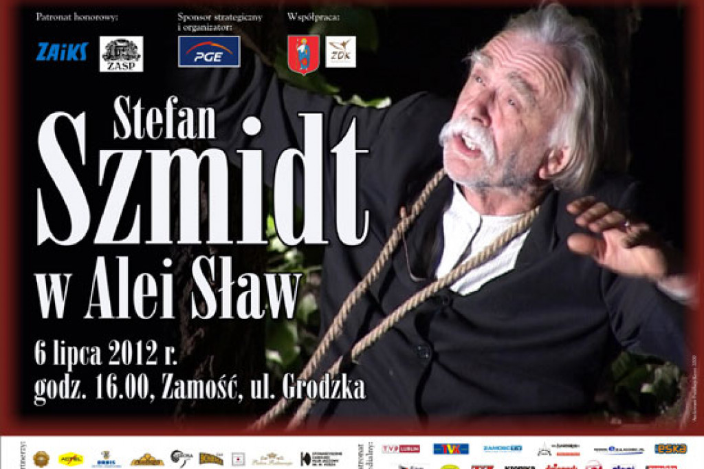 Stefan Szmidt w Alei Sław