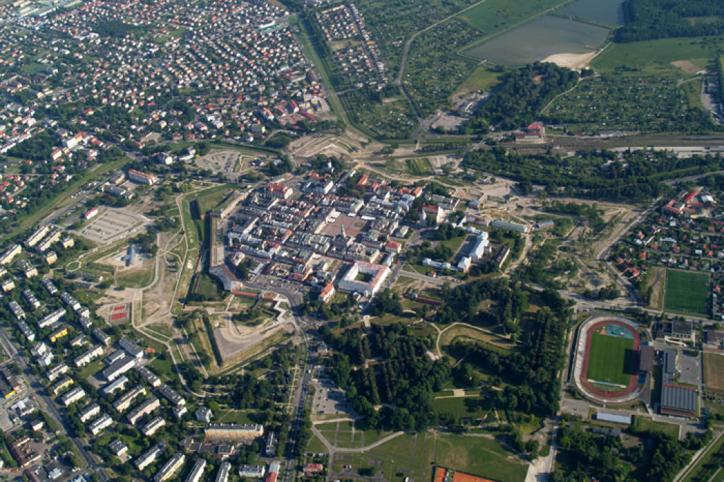 Kolejne zdjęcia Starówki z góry
